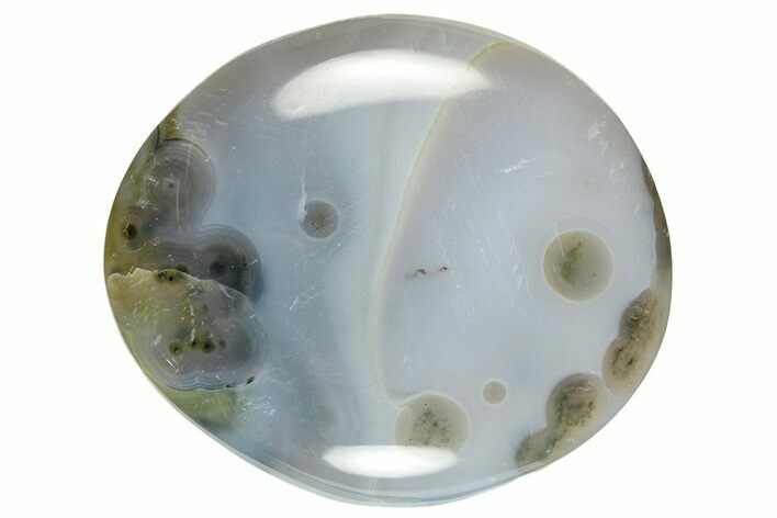 Polished Ocean Jasper Stone - New Deposit #248208